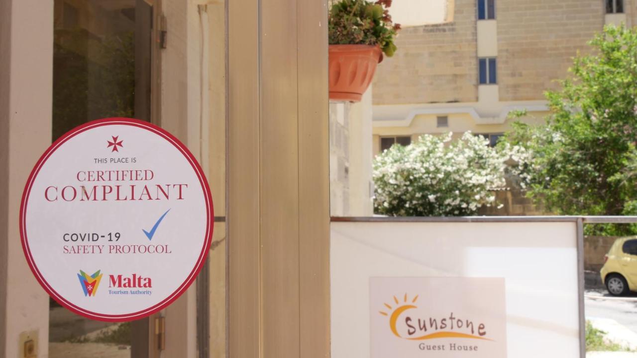 Sunstone Boutique Guest House Buġibba Kültér fotó